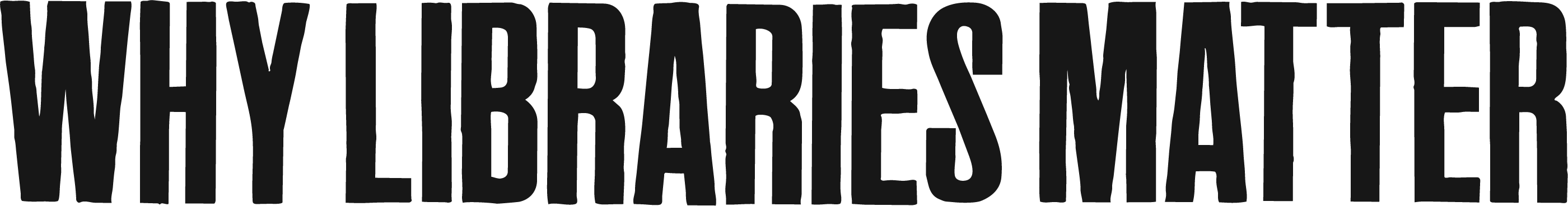 Why Libraries Matter